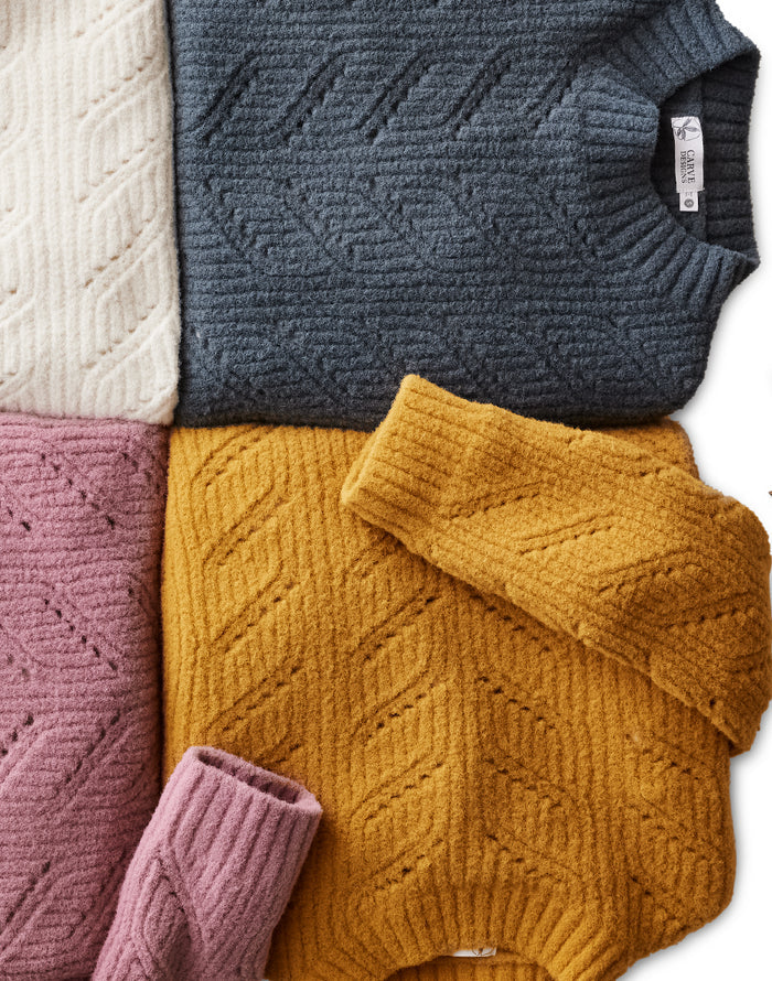 Monroe Sweater: Wood - FINAL SALE