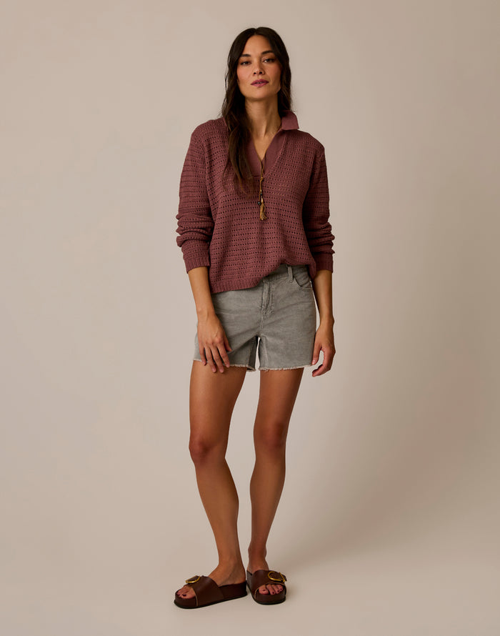 Morgan Polo Sweater: Coco