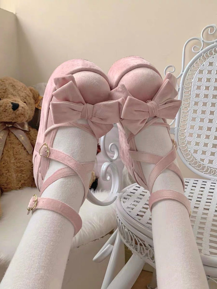 ♡ Muffin Doll ♡ - Mid Heel Platforms