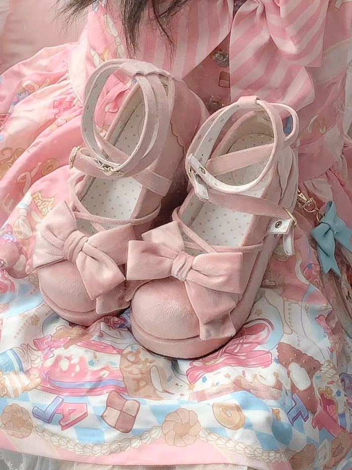 ♡ Muffin Doll ♡ - Mid Heel Platforms