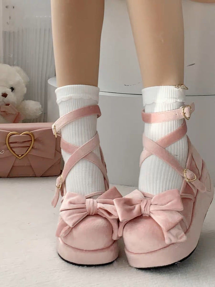 ♡ Muffin Doll ♡ - Mid Heel Platforms
