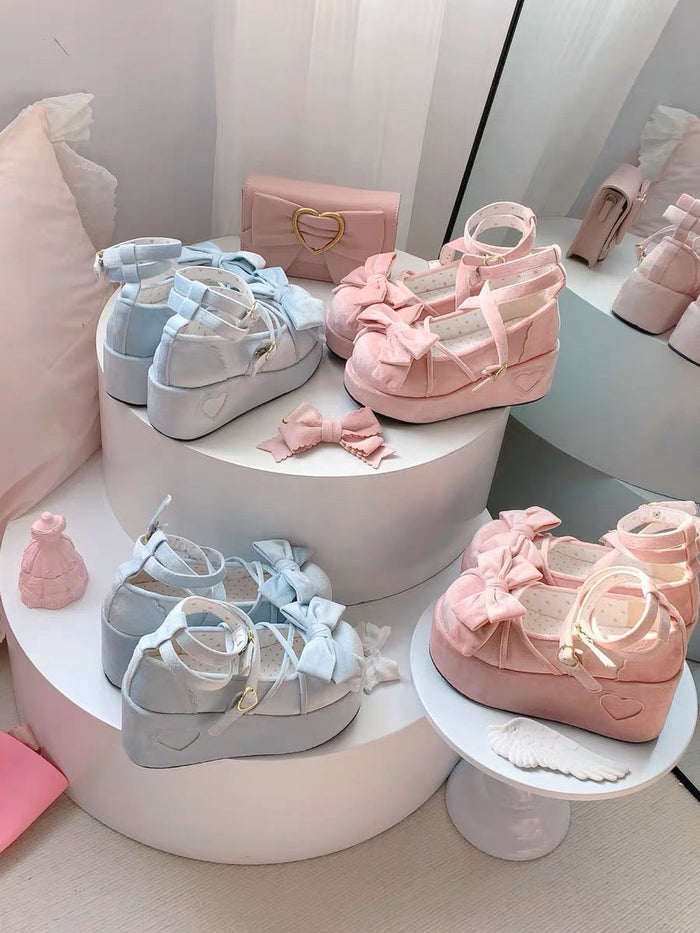 ♡ Muffin Doll ♡ - Mid Heel Platforms