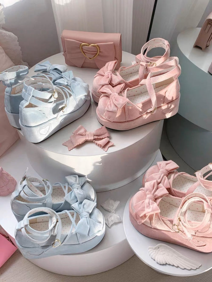 ♡ Muffin Doll ♡ - Mid Heel Platforms