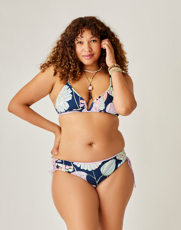 Mustique Reversible Bottom: Brigitte/Lilac - FINAL SALE