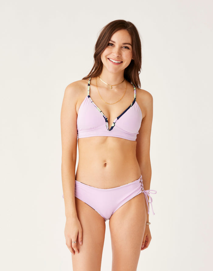 Mustique Reversible Bottom: Brigitte/Lilac - FINAL SALE