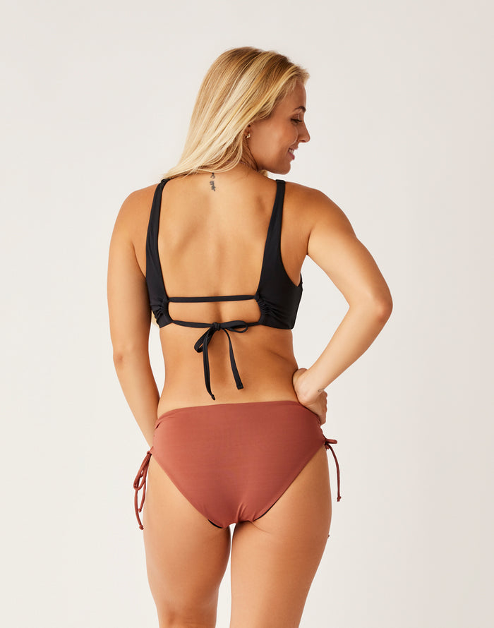 Mustique Reversible Bottom: Penny/Black - FINAL SALE