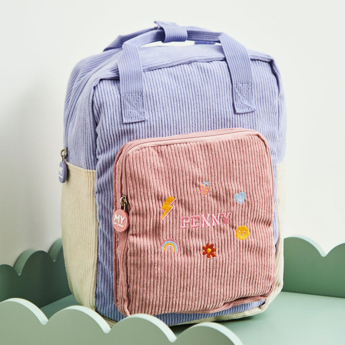 My Kids Personalised Icon Medium Grab Handle Backpack