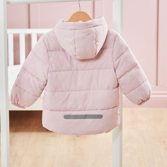 My Kids Personalised Pink Padded Jacket