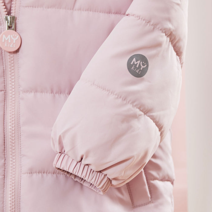 My Kids Personalised Pink Padded Jacket