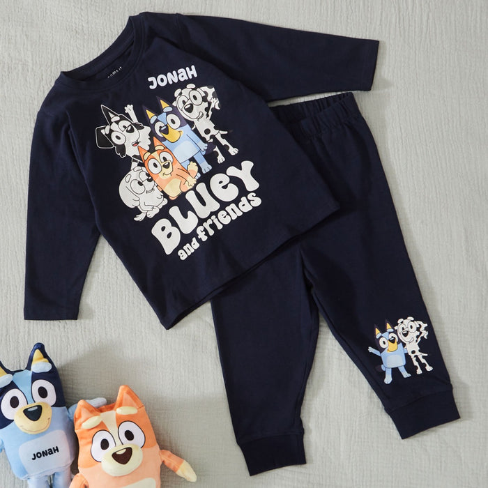Name It Personalised Navy Bluey Pyjamas