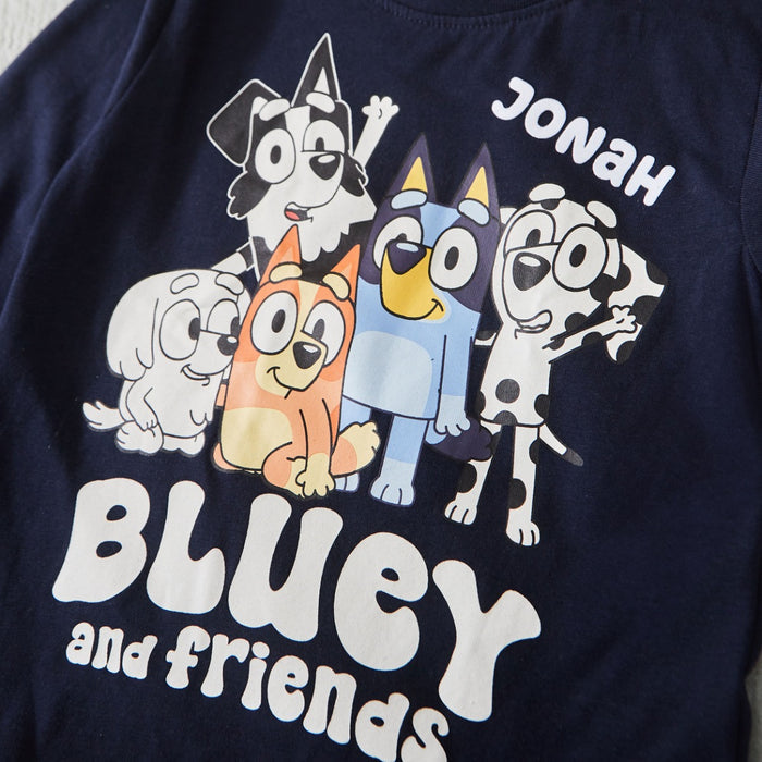 Name It Personalised Navy Bluey Pyjamas