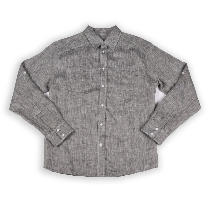 Napali | Men's Stain Resistant Long Sleeve Linen Shirt