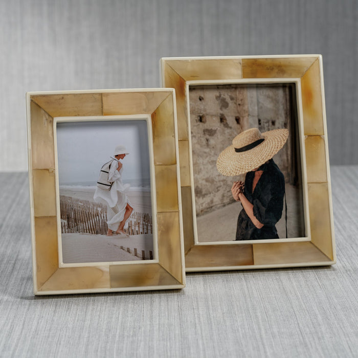 Natural Horn and Bone Photo Frame - Picture Frames by Carlyle Avenue