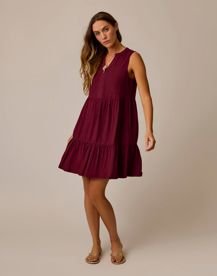 Nellie Dress: Port