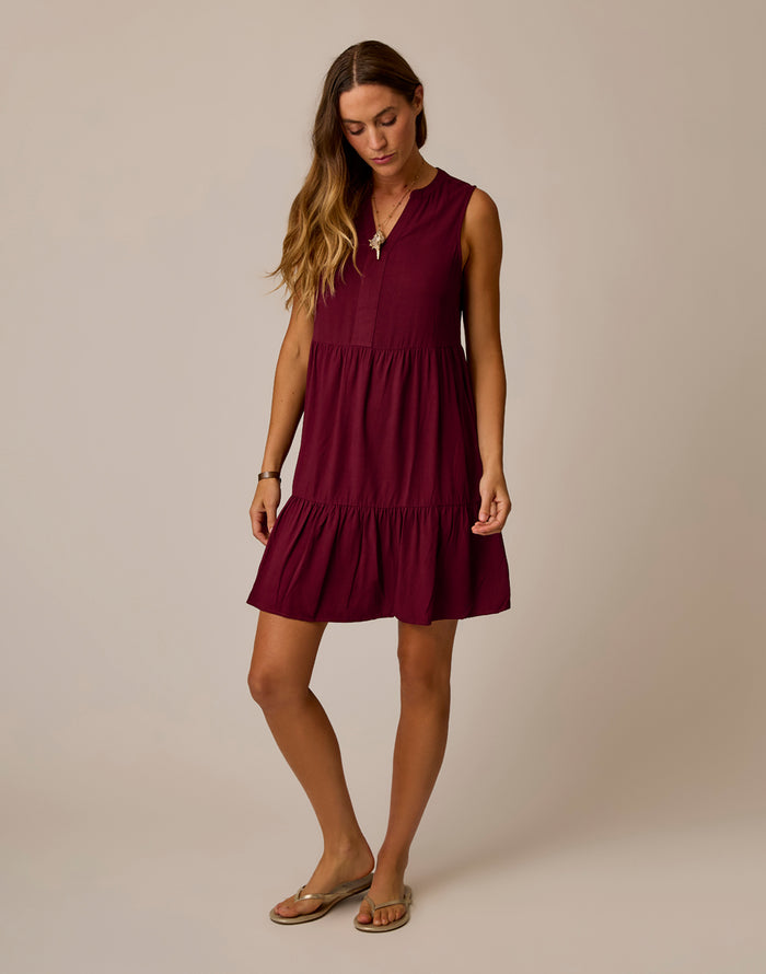 Nellie Dress: Port