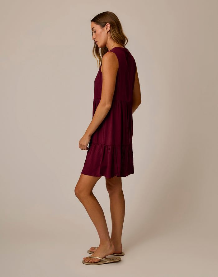 Nellie Dress: Port