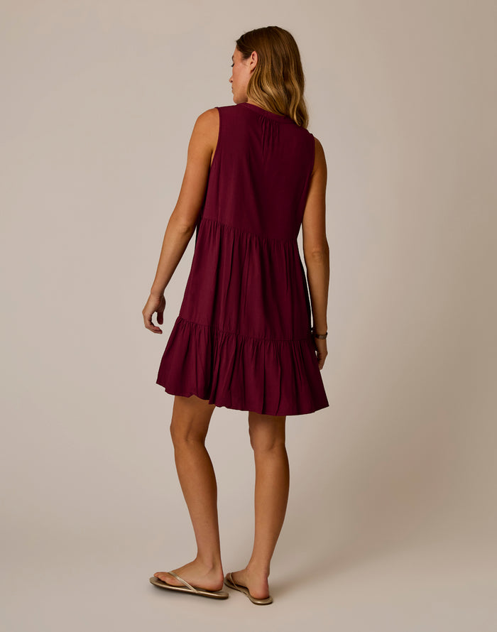 Nellie Dress: Port