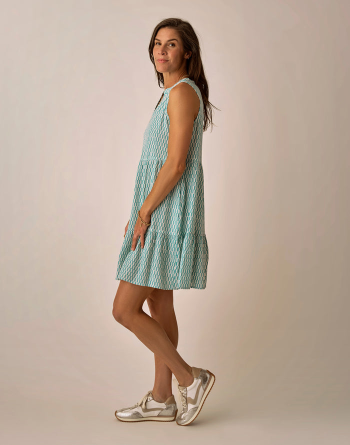Nellie Linen Dress: Surfboard
