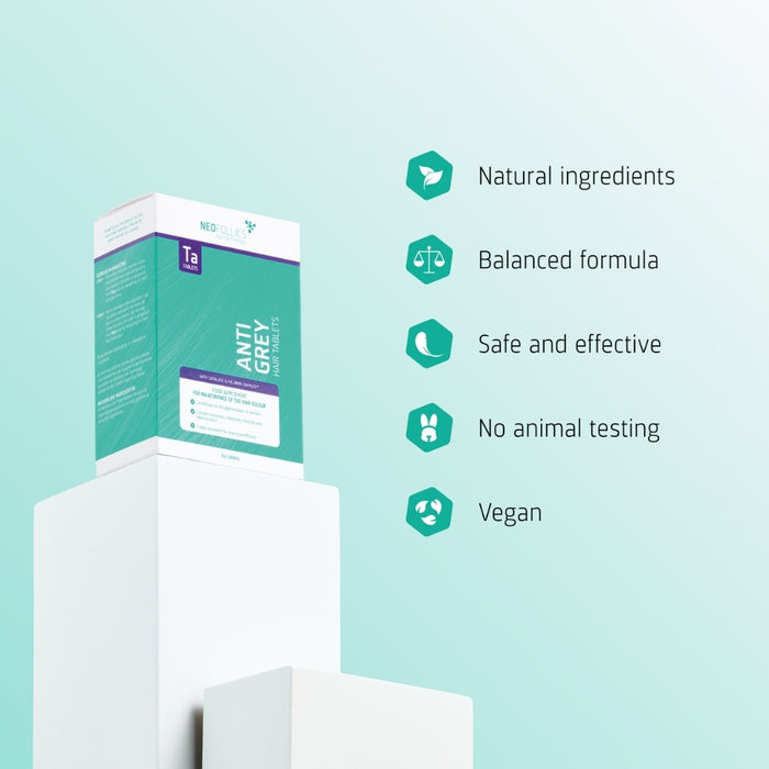 Neofollics anti-grey hair tablets