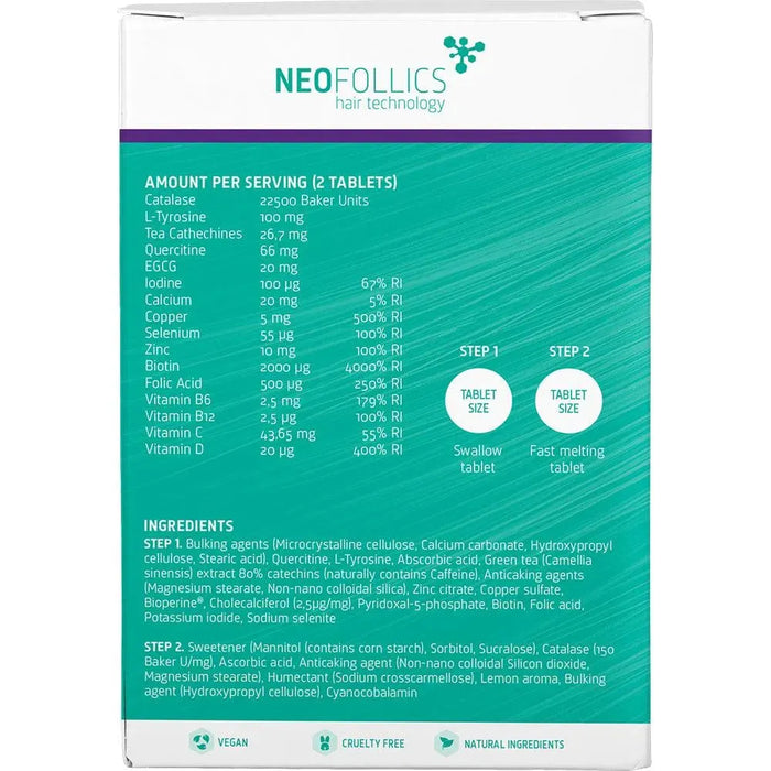 Neofollics anti-grey hair tablets - Hairgivers