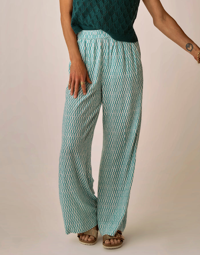 Nico Linen Pant: Surfboard