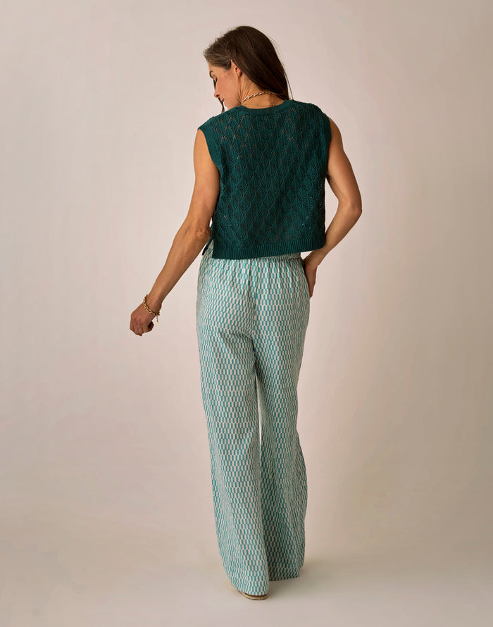 Nico Linen Pant: Surfboard