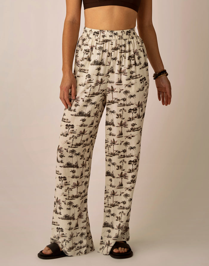 Nico Linen Pant: Toile