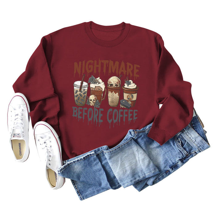 Wine red sweater (color picture) / S