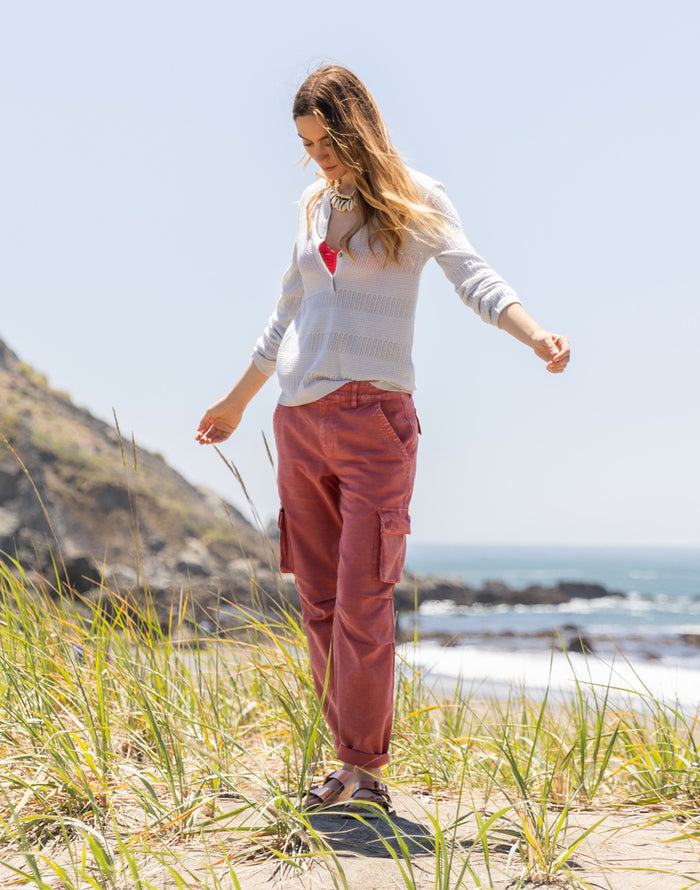 Nina Cargo Pant: Henna - FINAL SALE