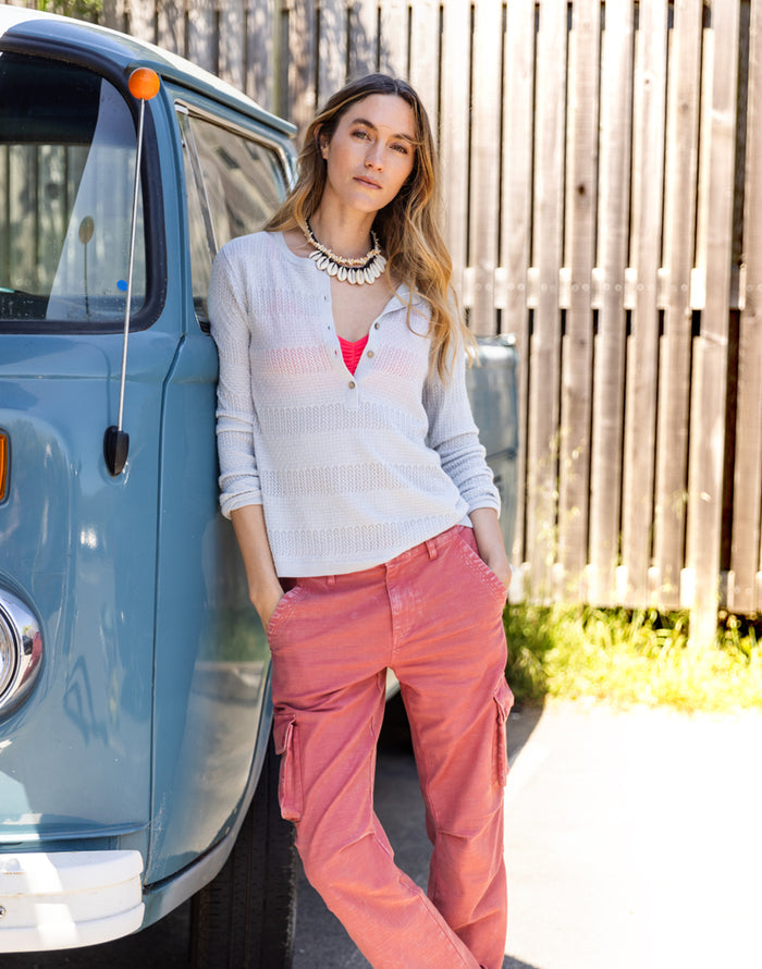 Nina Cargo Pant: Henna - FINAL SALE