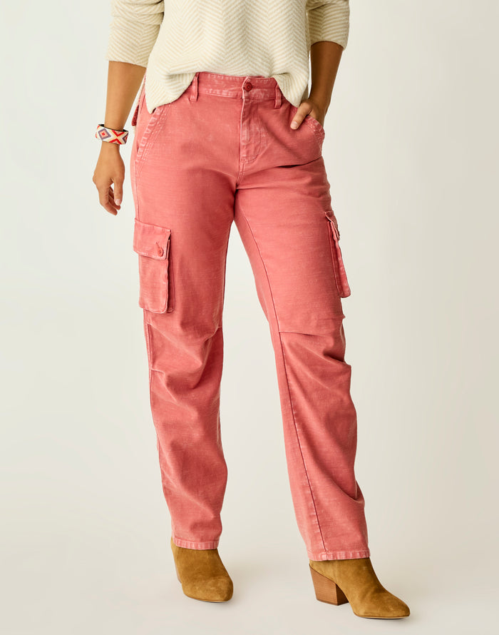 Nina Cargo Pant: Henna - FINAL SALE