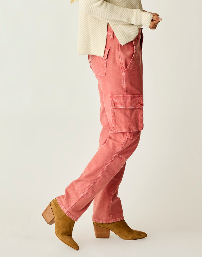 Nina Cargo Pant: Henna - FINAL SALE