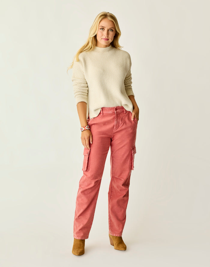 Nina Cargo Pant: Henna - FINAL SALE