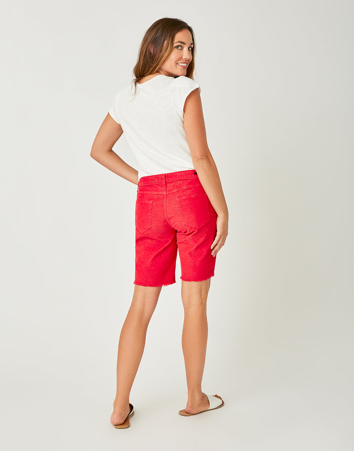 Oahu 10" Short: Hot Red