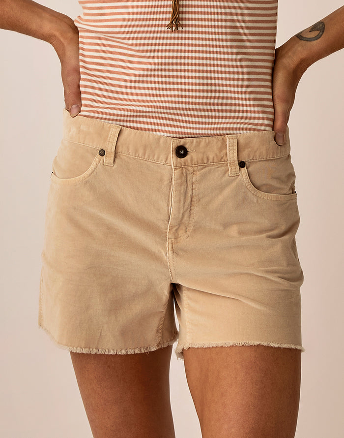 Oahu 4" Butter Short: Indigo Blue