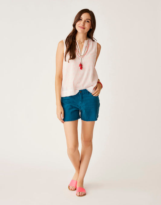 Oahu 4" Twill Short: Azul - FINAL SALE
