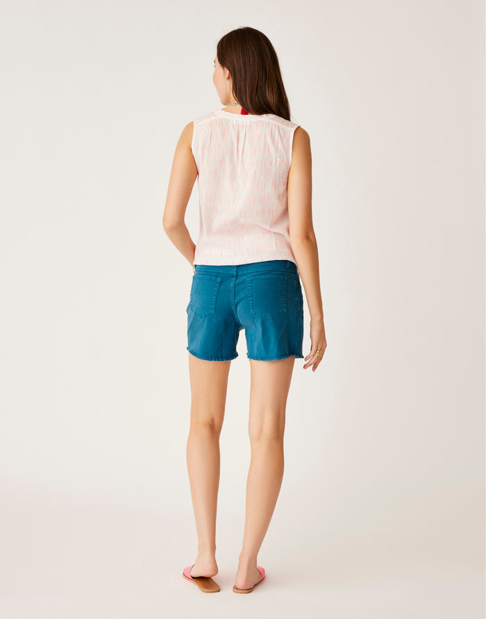 Oahu 4" Twill Short: Azul - FINAL SALE
