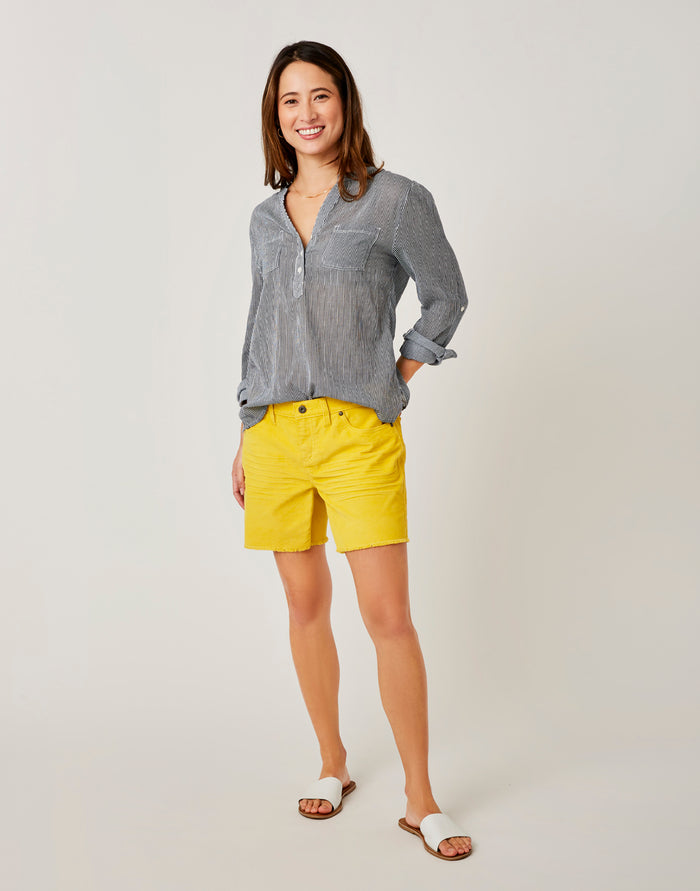 Oahu 6" Short: Yellow - FINAL SALE
