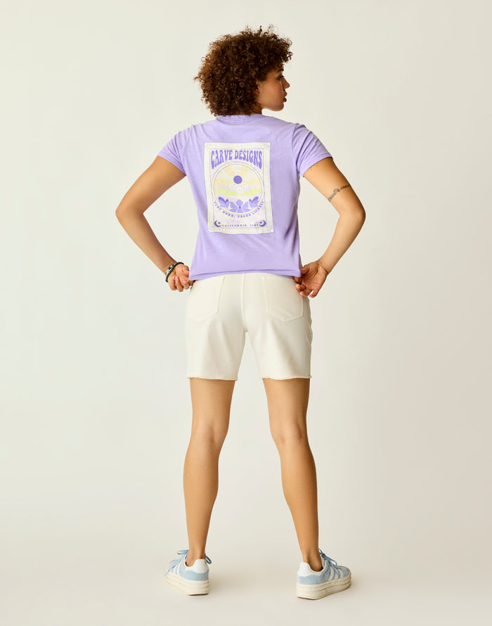 Oahu 6" Twill Short: Birch