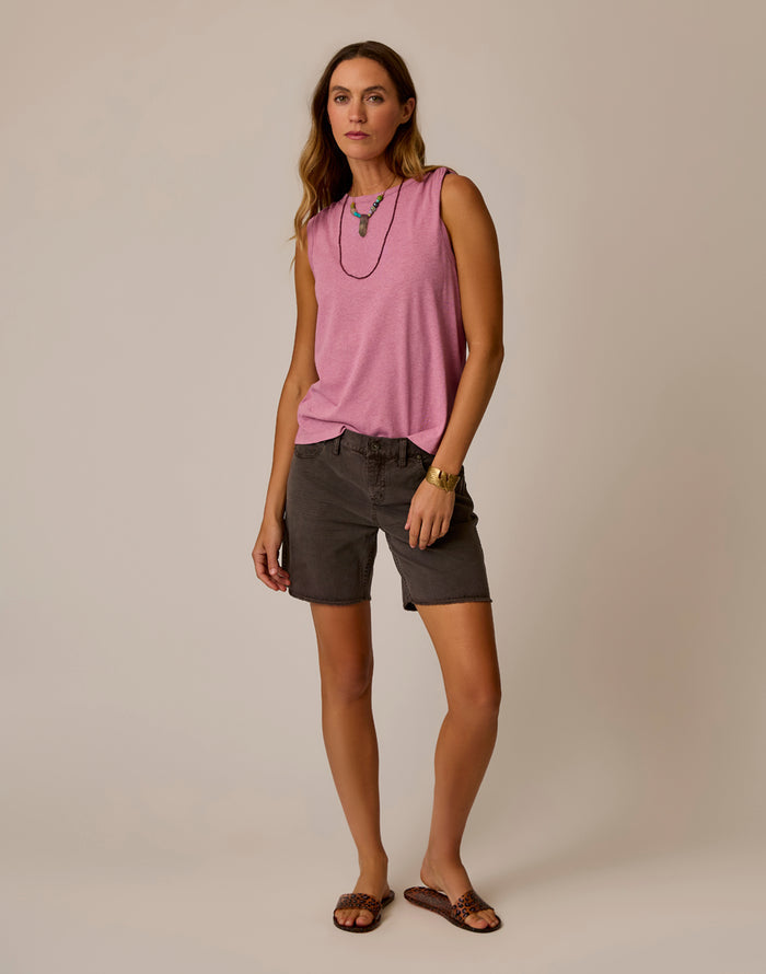 Oahu 6" Twill Short: Espresso
