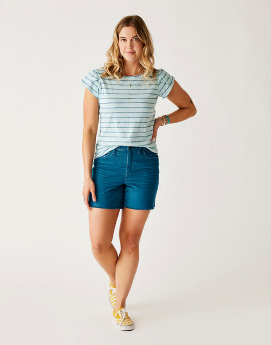 Oahu Hi Rise 6" Short: Azul - FINAL SALE