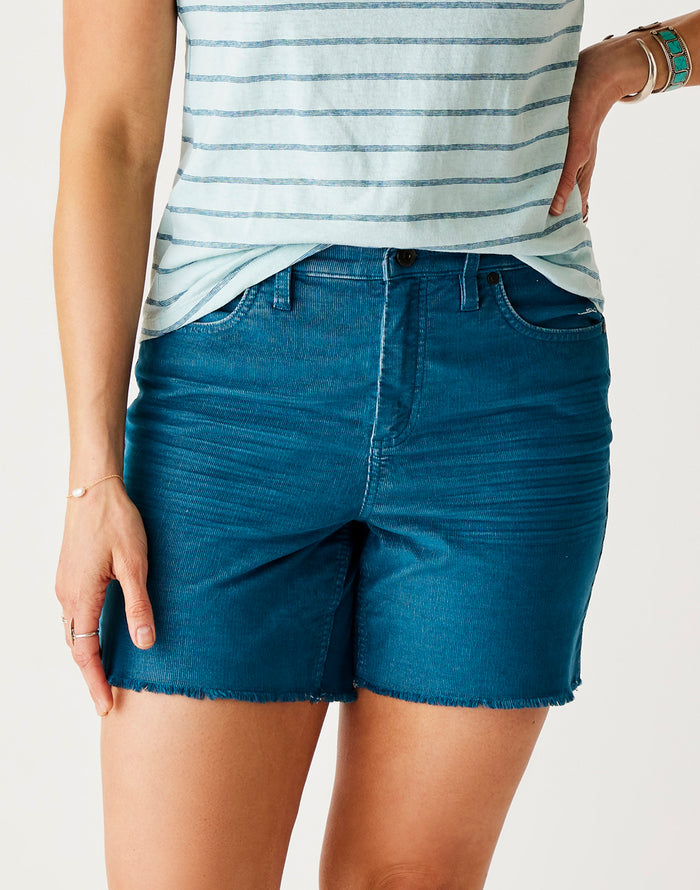 Oahu Hi Rise 6" Short: Azul - FINAL SALE