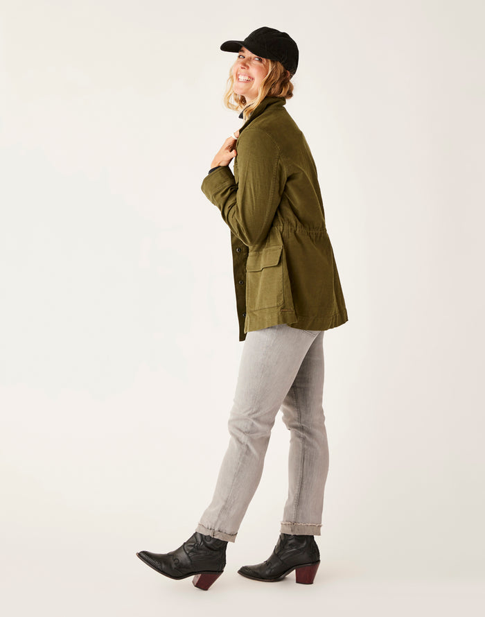 Opal Utility Jacket: Fir - FINAL SALE