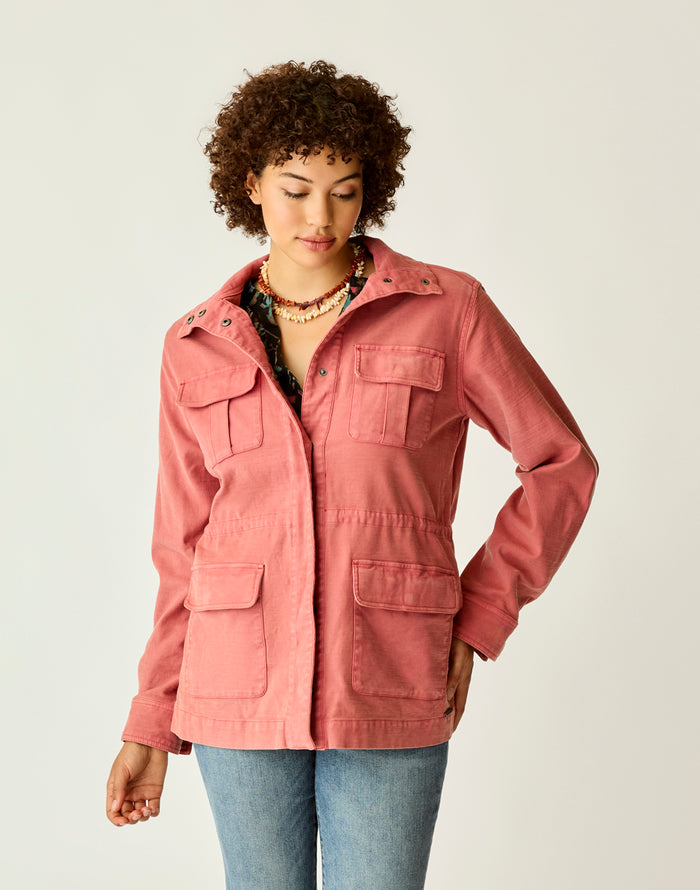 Opal Utility Jacket: Henna - FINAL SALE