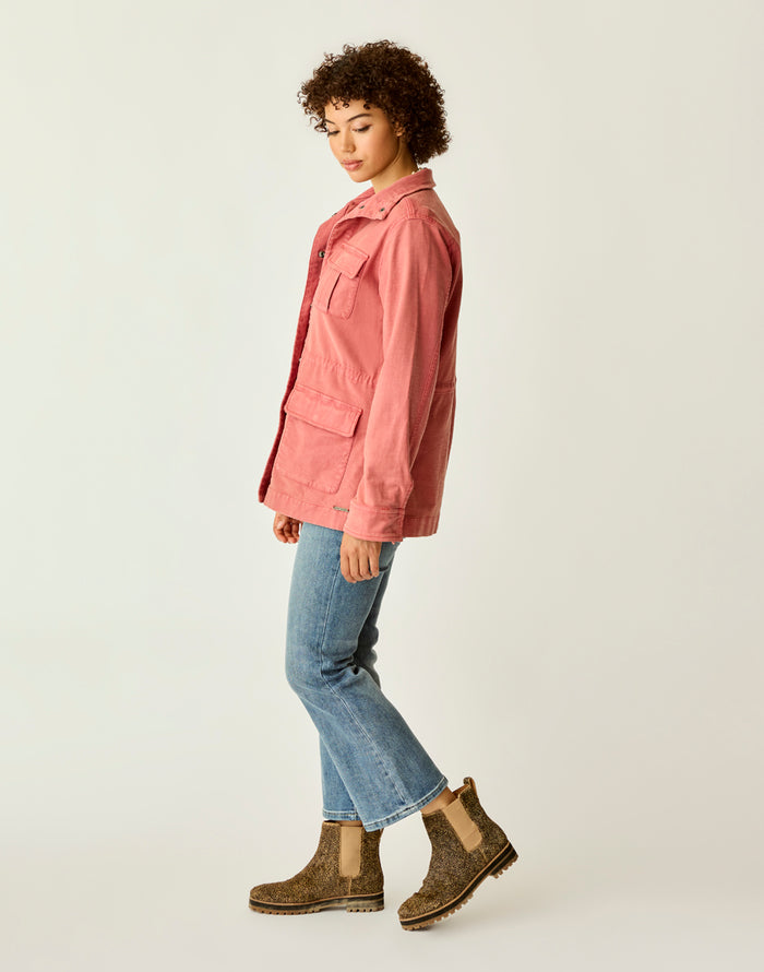 Opal Utility Jacket: Henna - FINAL SALE