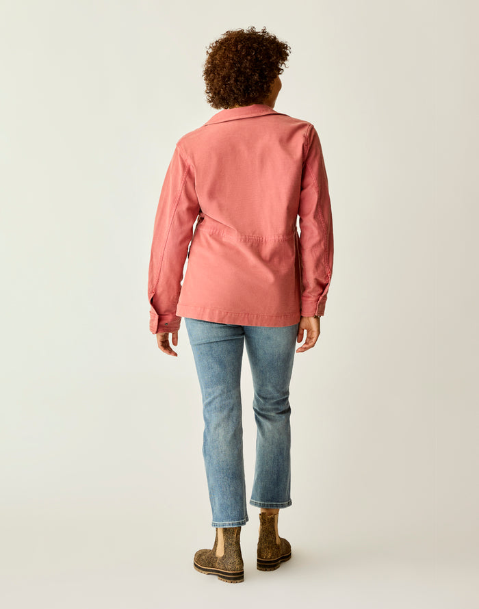 Opal Utility Jacket: Henna - FINAL SALE
