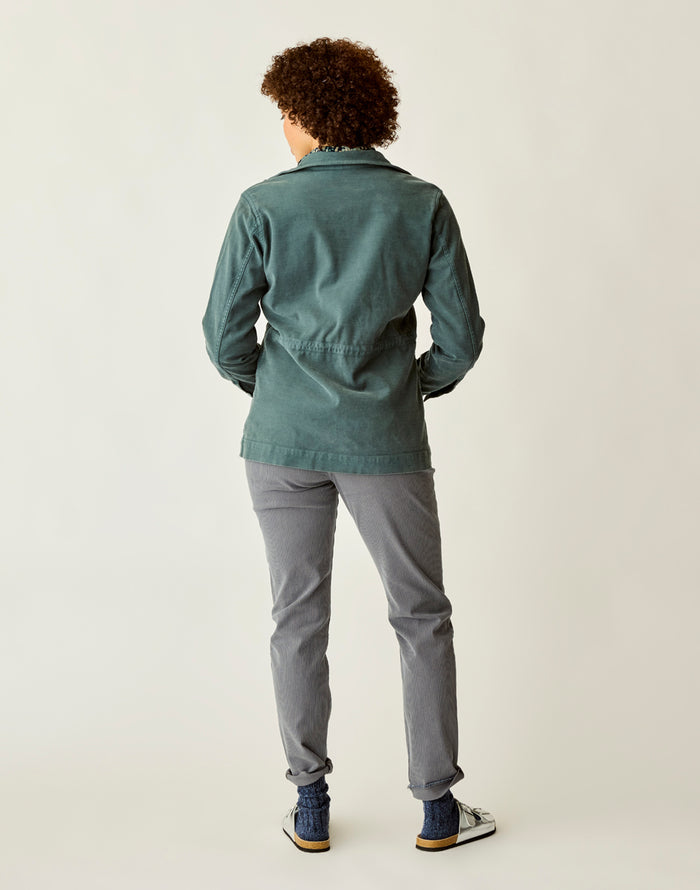 Opal Utility Jacket: Slate - FINAL SALE