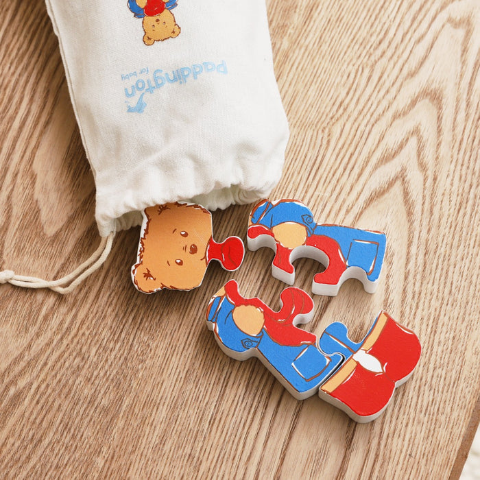 Orange Tree Toys Personalised Paddington Bear Wooden Puzzle