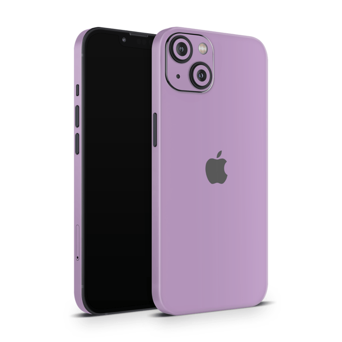 Orchid Purple Apple iPhone Decal Skins