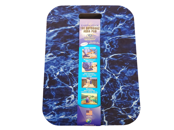 Outdoor Aqua Kneeling Pad-Earth Edge-Atlas Preservation